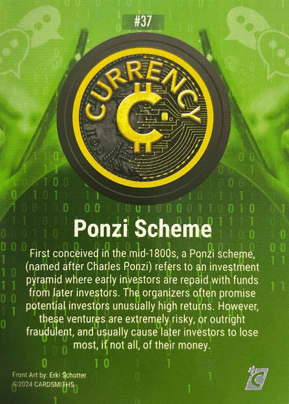Ponzi Scheme (Base) card back