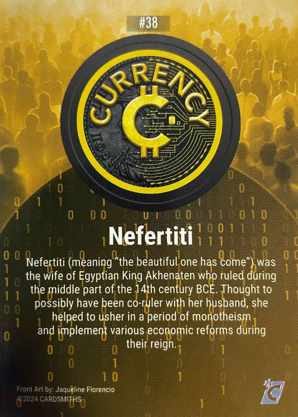 Nefertiti (Base) card back