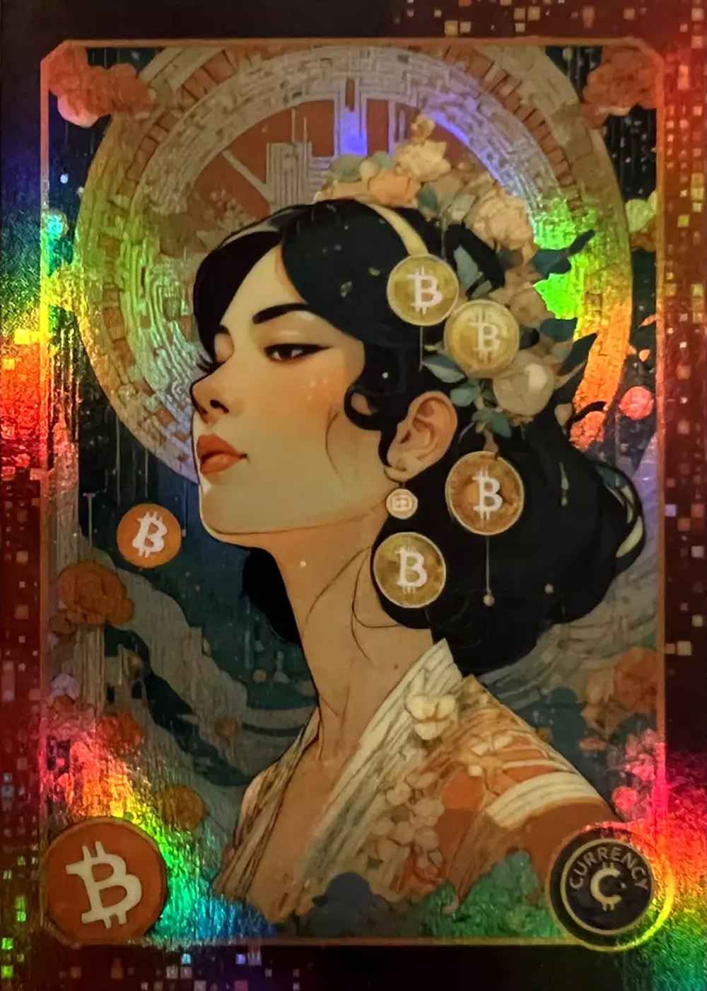 Bitcoin (Rainbow Holofoil) thumbnail