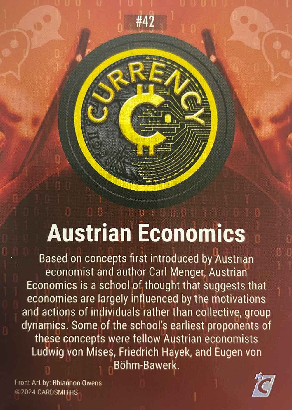 Austrian Economics (Base) card back