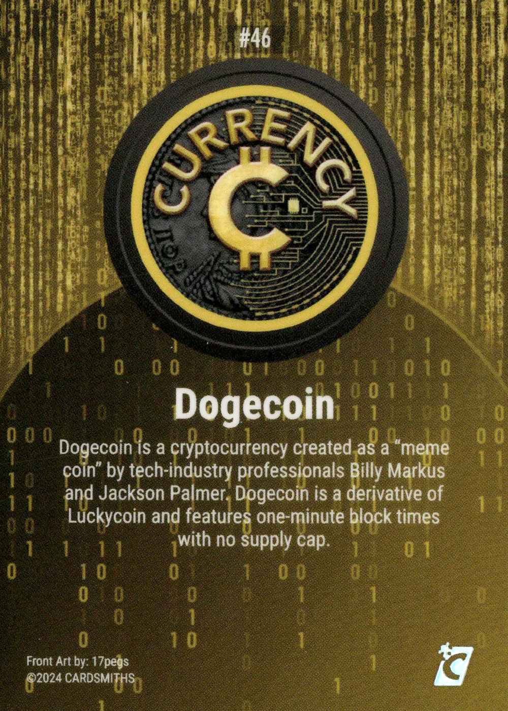 Dogecoin (Base) card back
