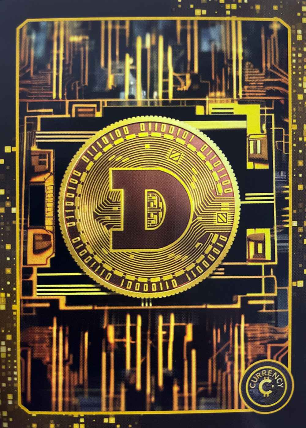 Dogecoin card front