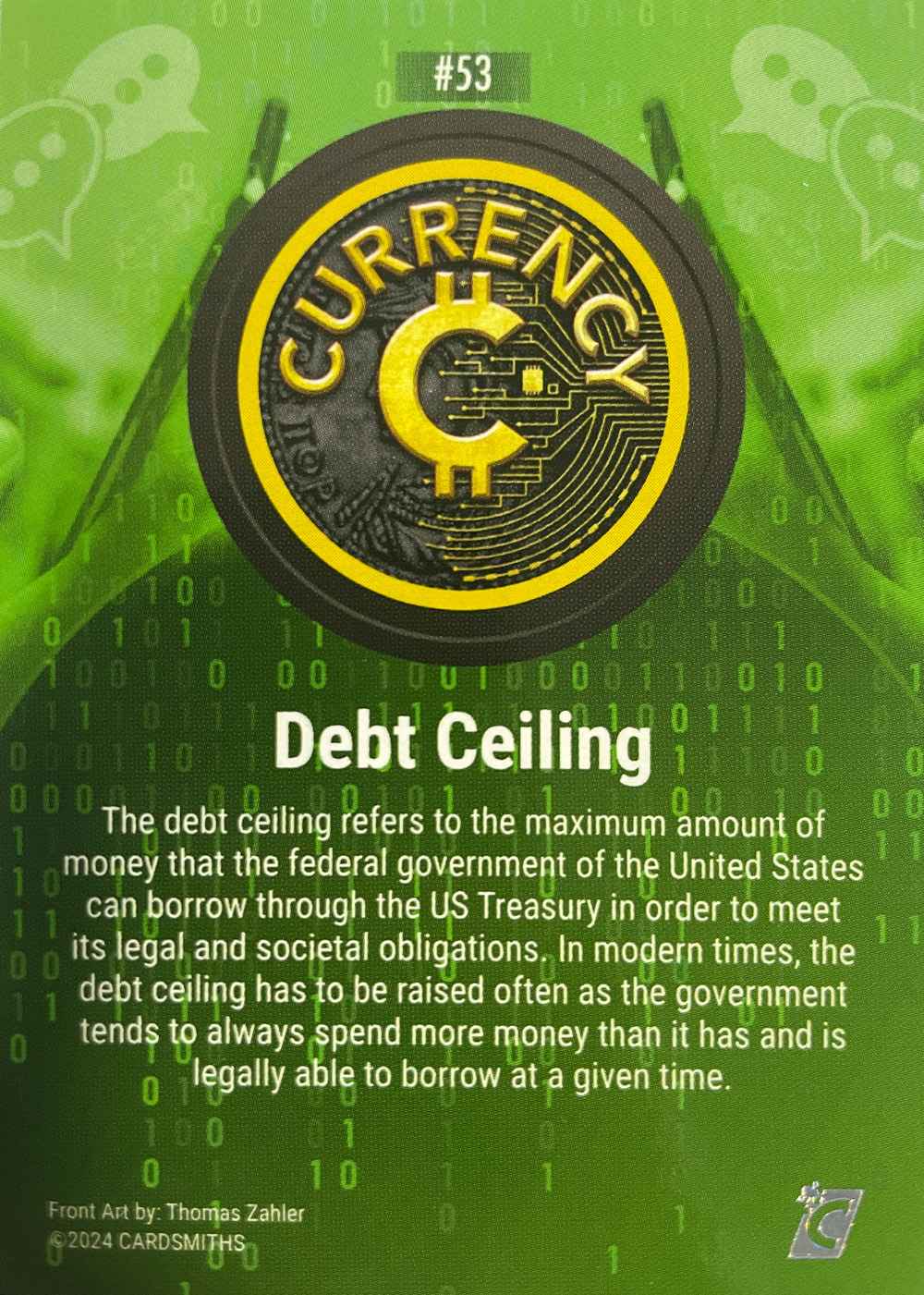 Debt Ceiling (Base) card back