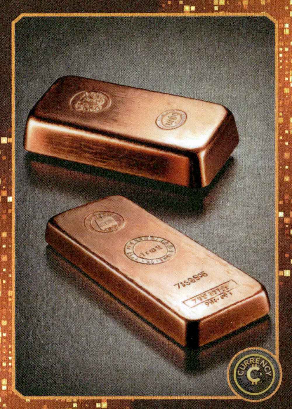Copper card front
