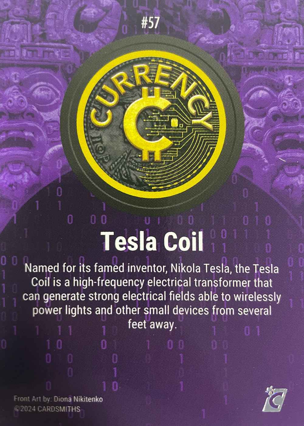 Tesla Coil (Base) card back