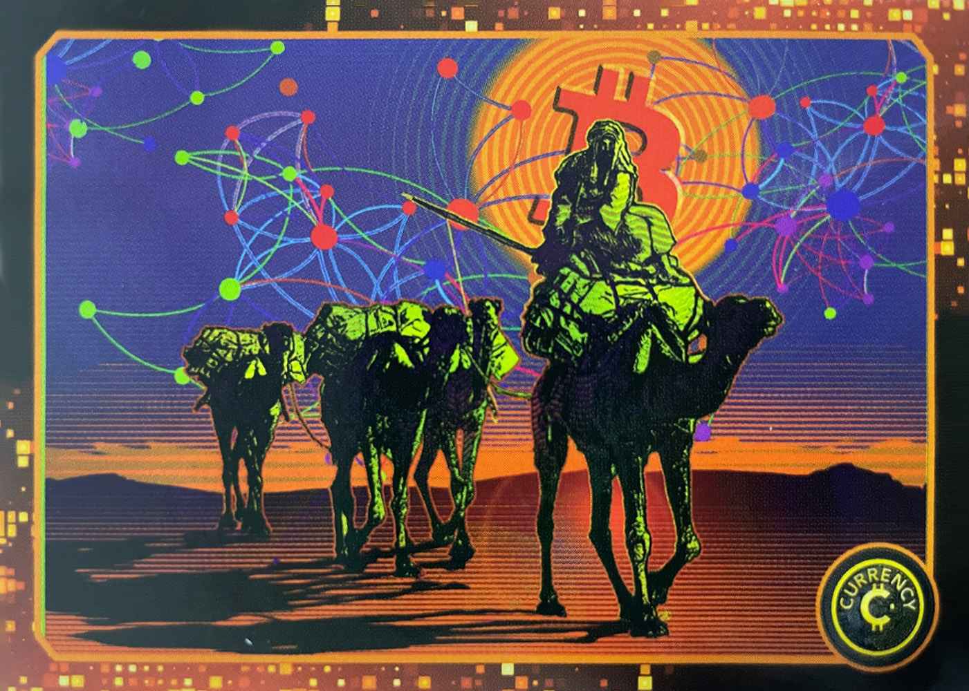 The Silk Road card front