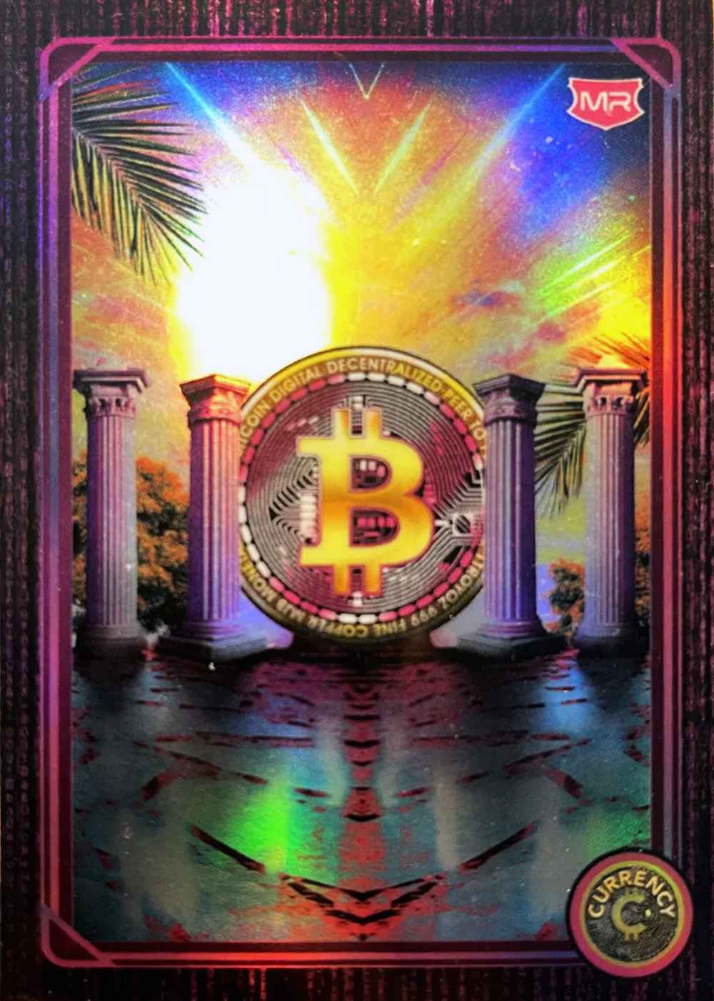 Bitcoin card front