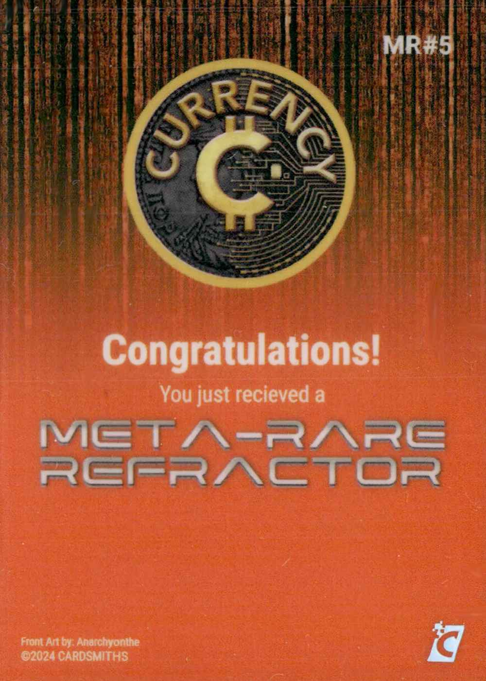 Bitcoin (Meta-Rare) card back