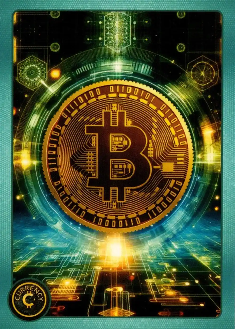Bitcoin card front