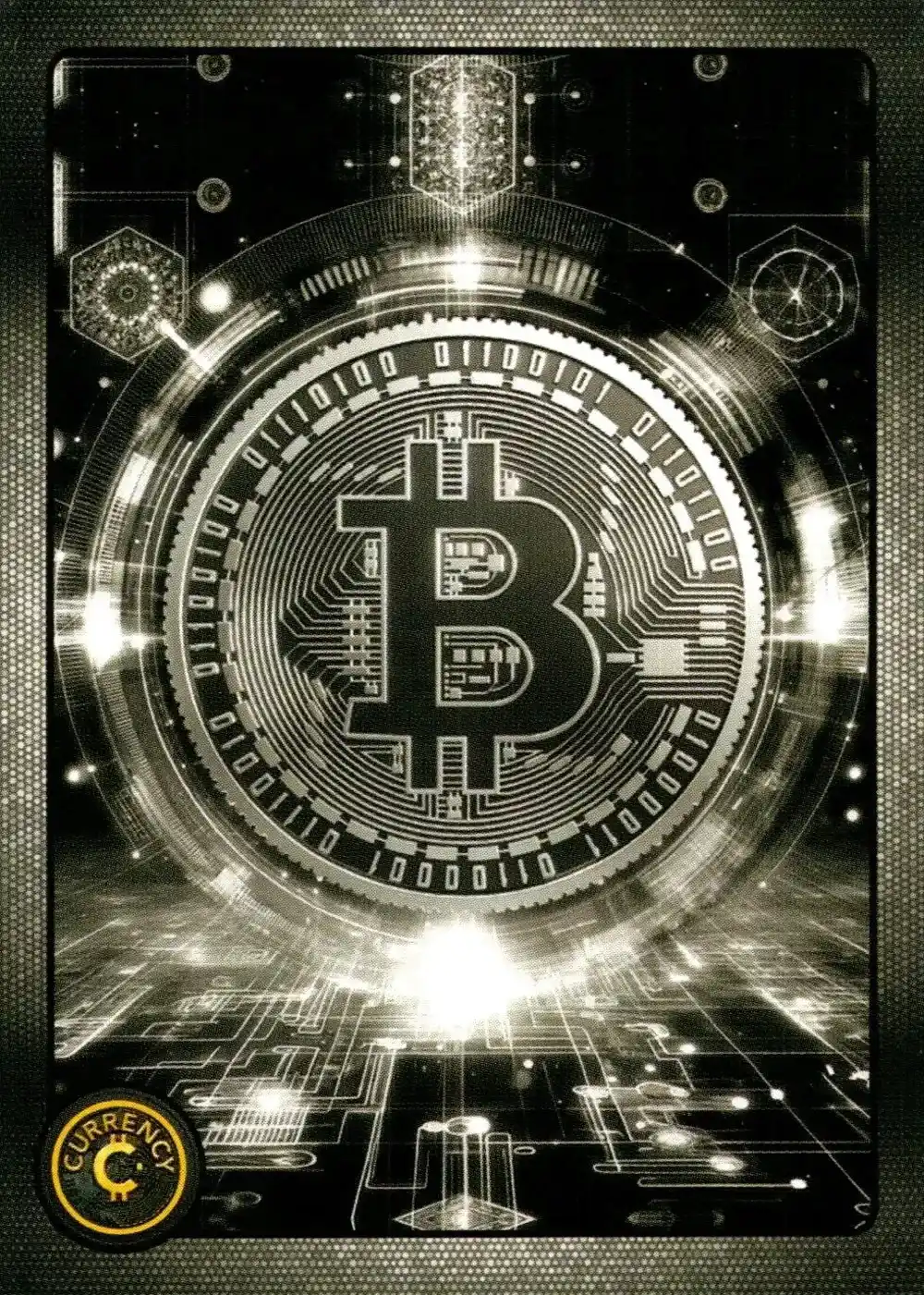 Bitcoin card front