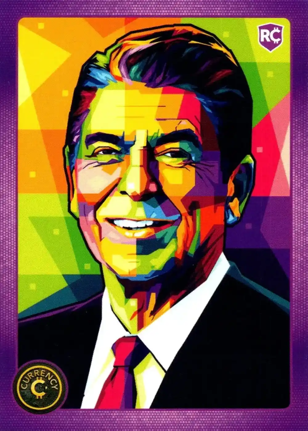 Ronald Reagan card front