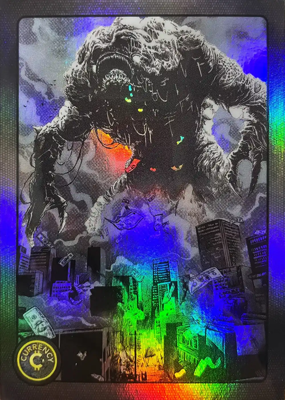 The Creature from Jekyll Island (Rainbow Holofoil) thumbnail