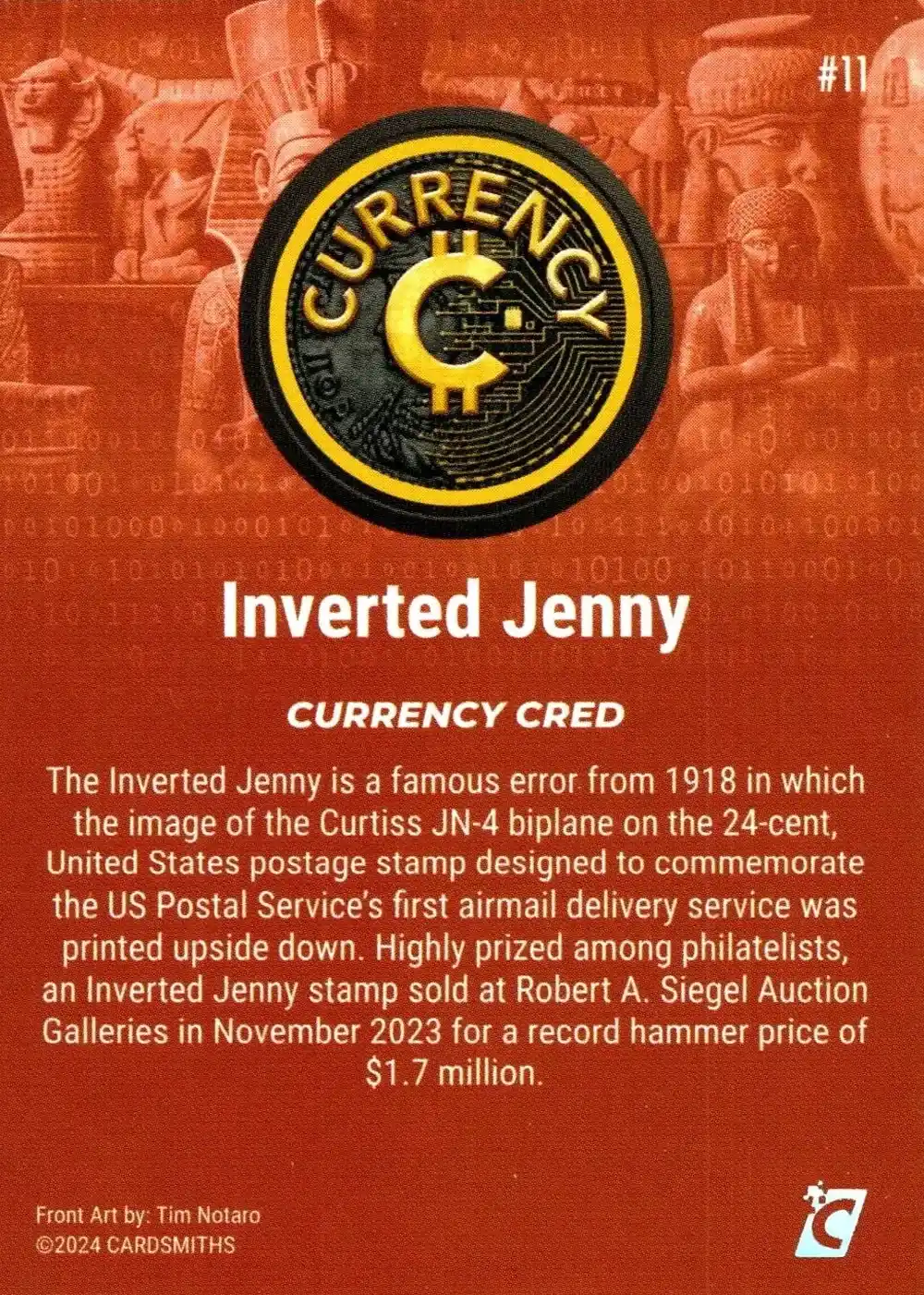 Inverted Jenny (Base) card back