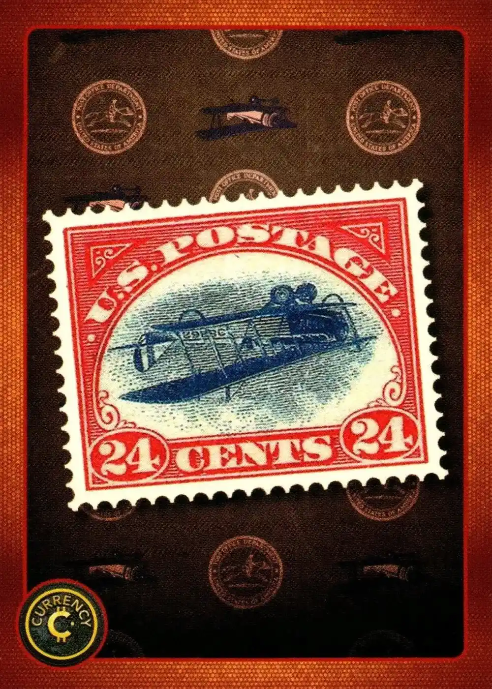 Inverted Jenny card front
