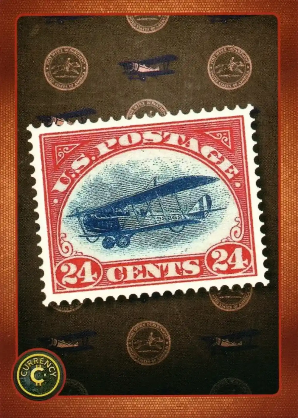Inverted Jenny card front