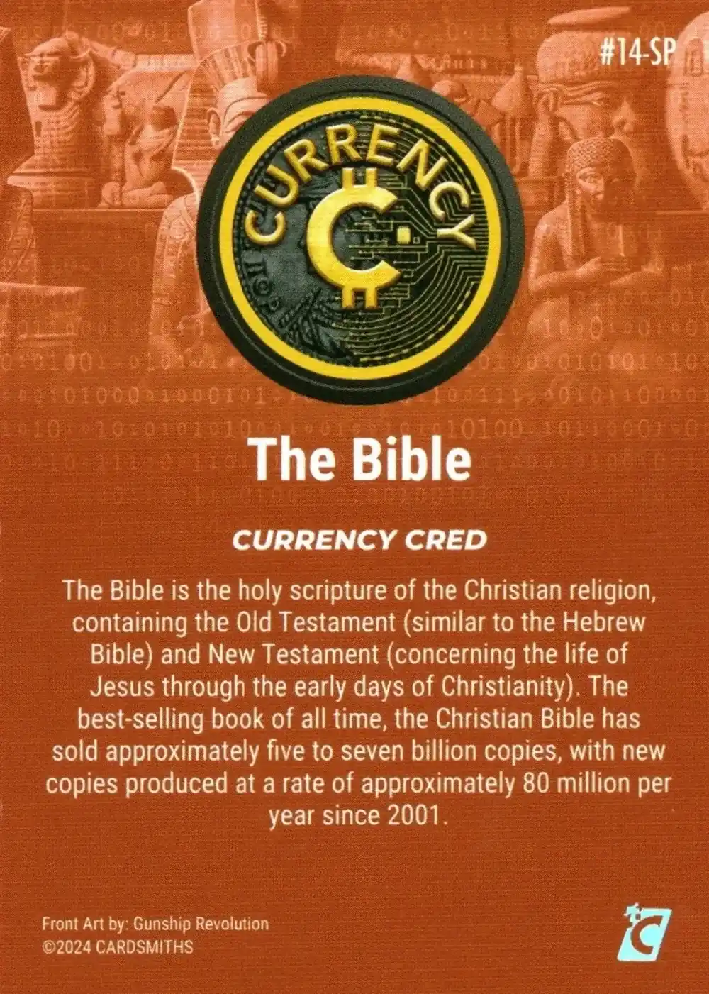 The Bible (Base) card back