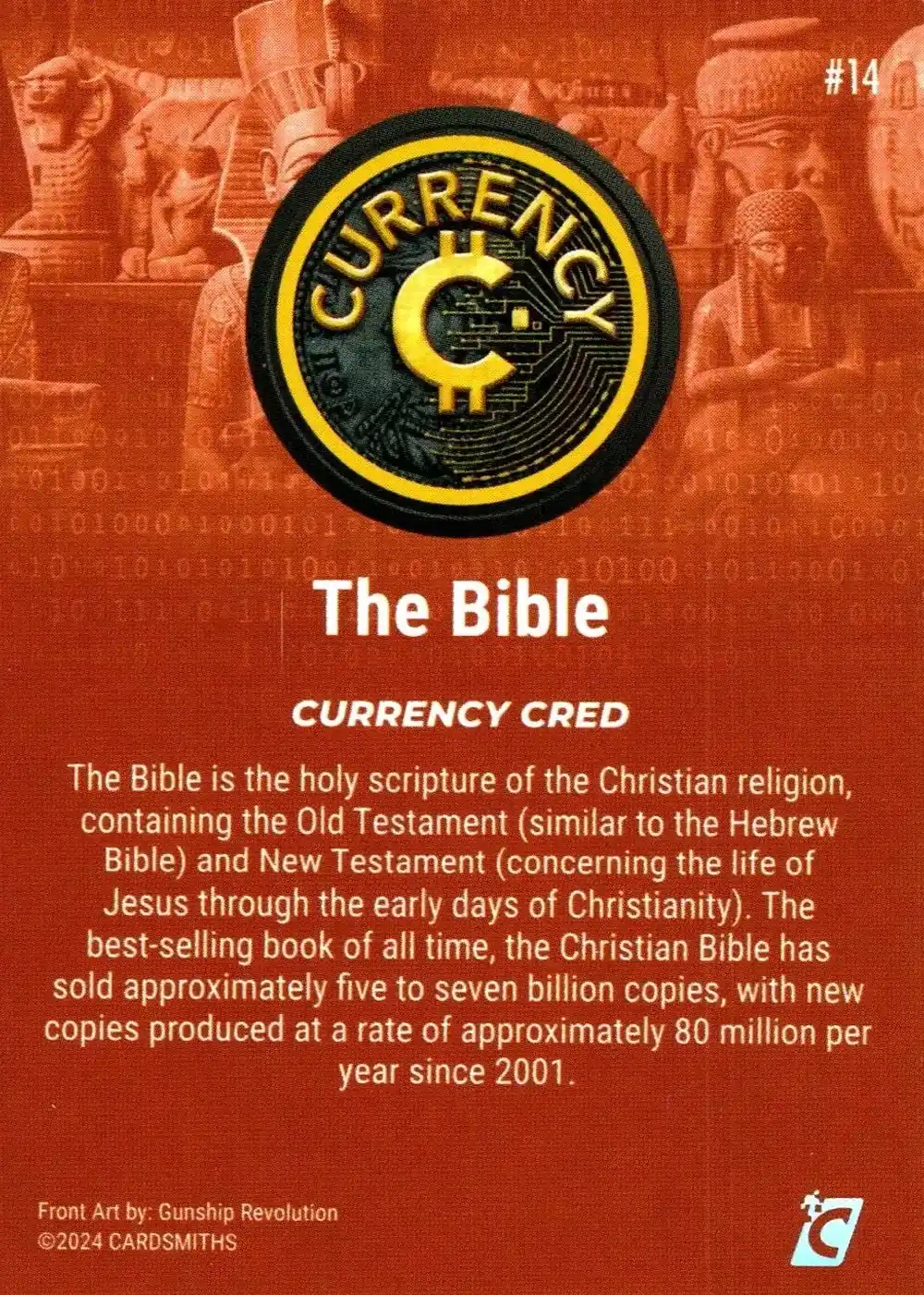 The Bible (Base) card back