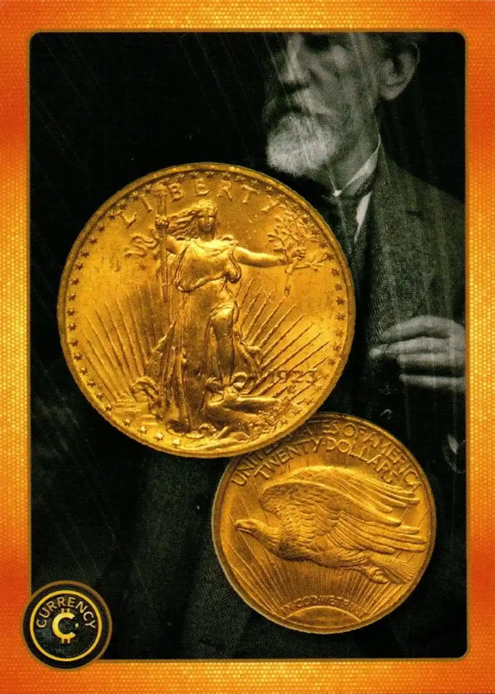 Saint-Gaudens $20 Double Eagle card front