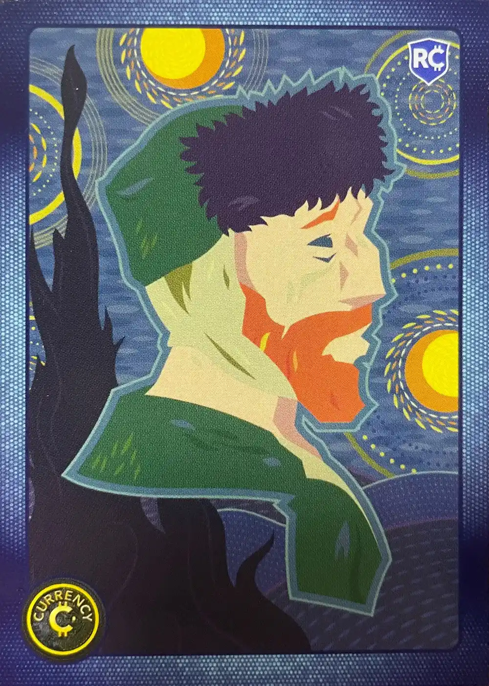 Vincent Van Gogh card front