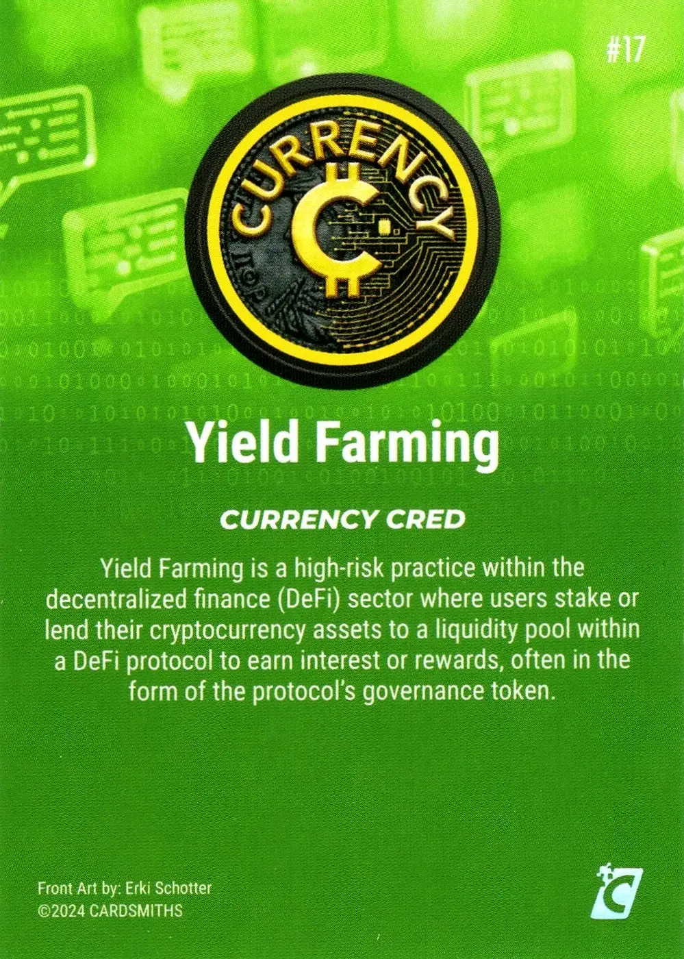 Yield Farming (Base) card back
