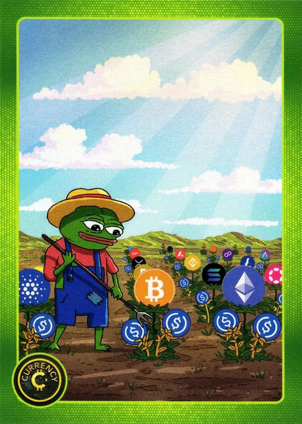 Yield Farming card front