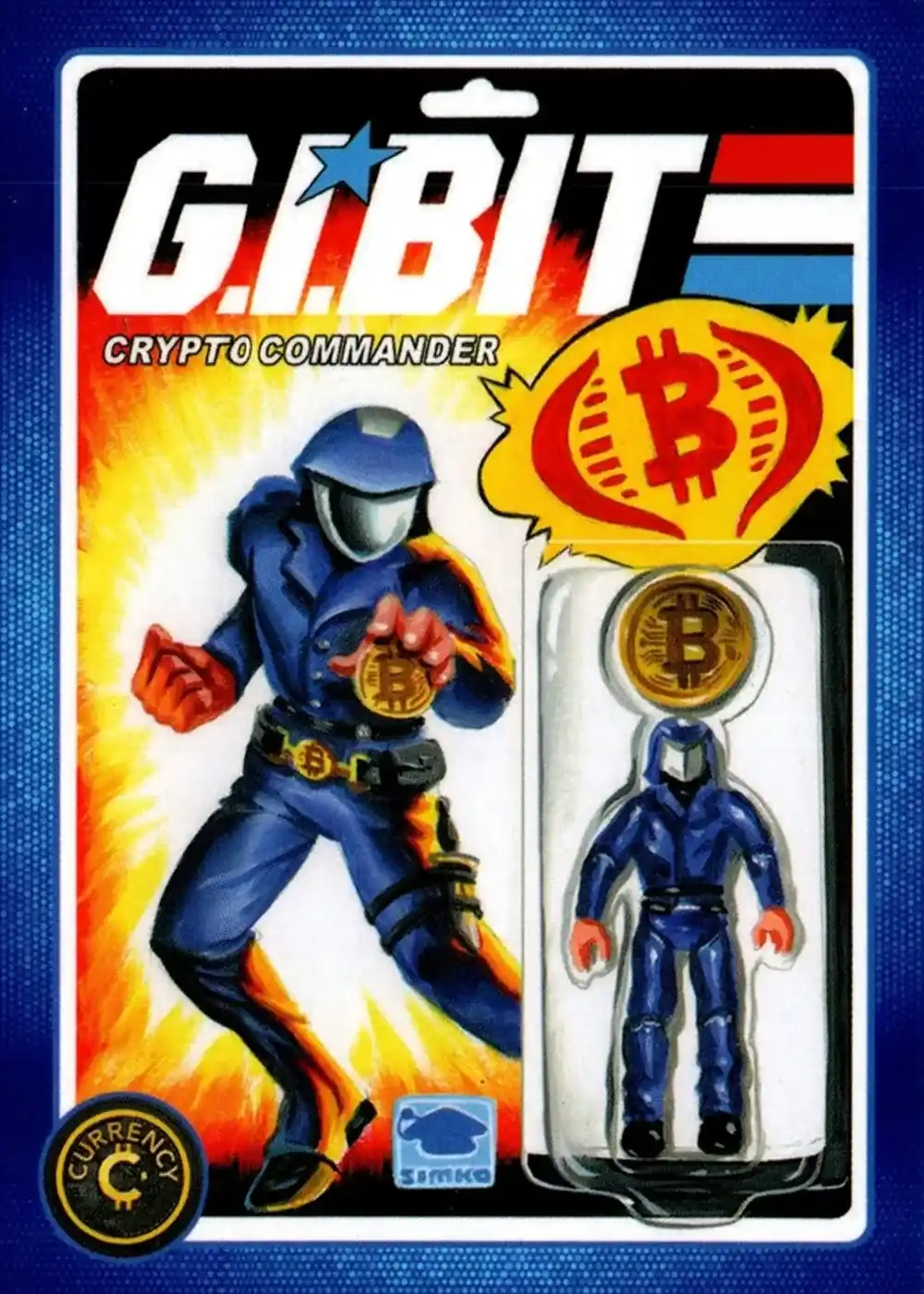 Bitcoin card front