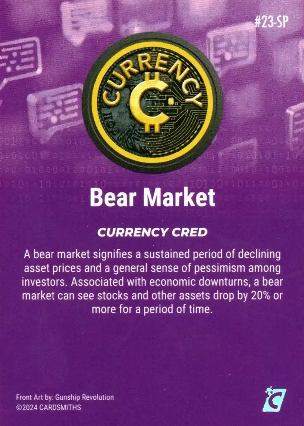 Bear Market (Base) card back
