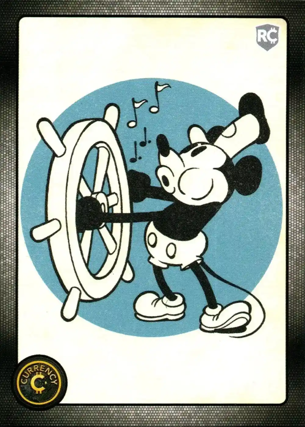 Steamboat Willie card front