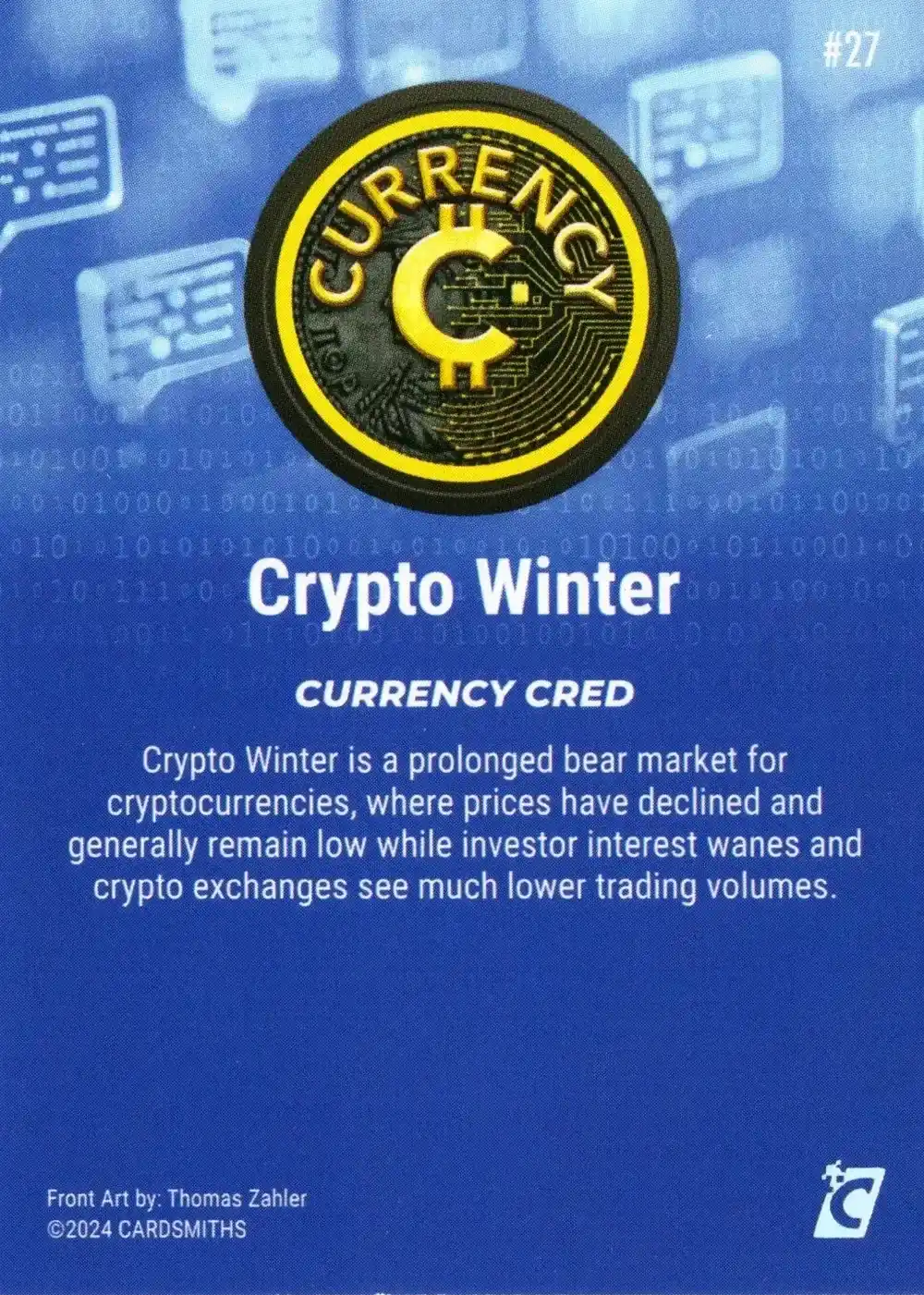 Crypto Winter (Base) card back