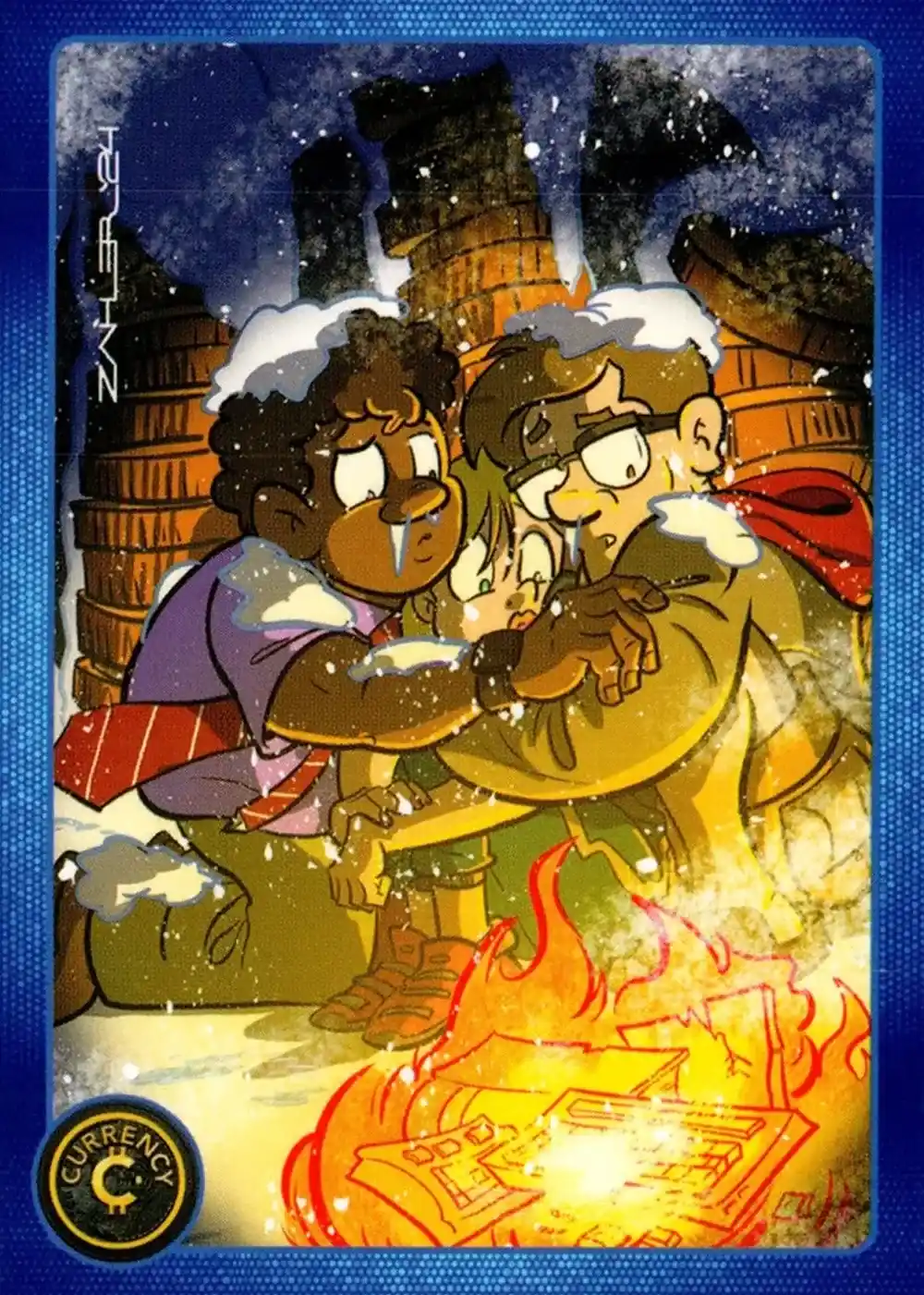 Crypto Winter card front