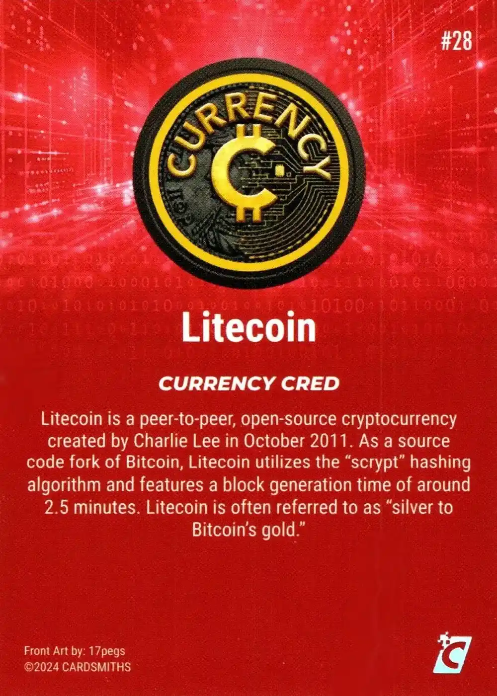 Litecoin (Base) card back