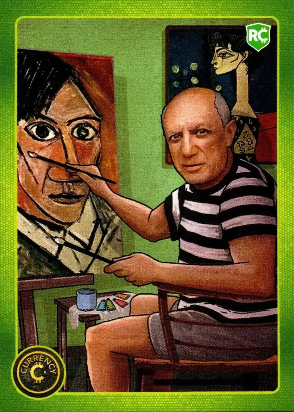 Pablo Picasso card front
