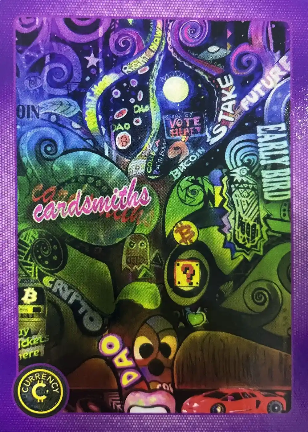 DAO card front