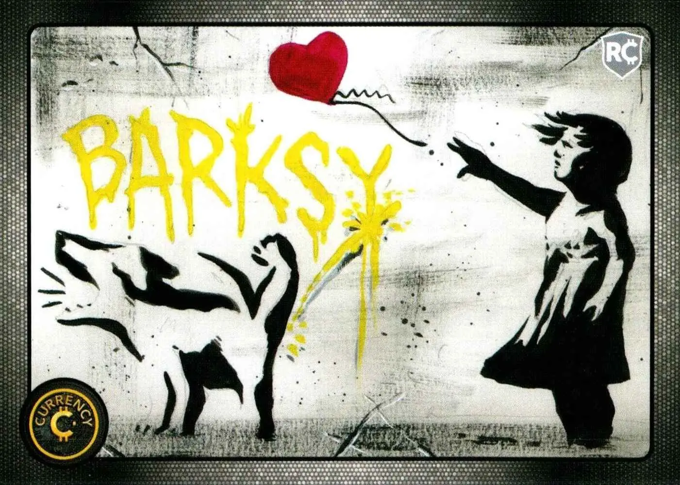 Banksy card front