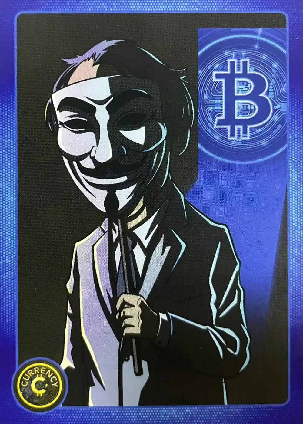 Satoshi Nakamoto card front