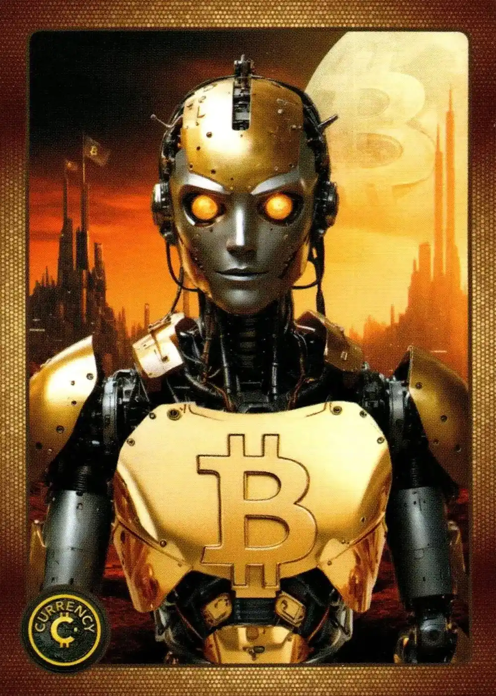 Bitcoin card front