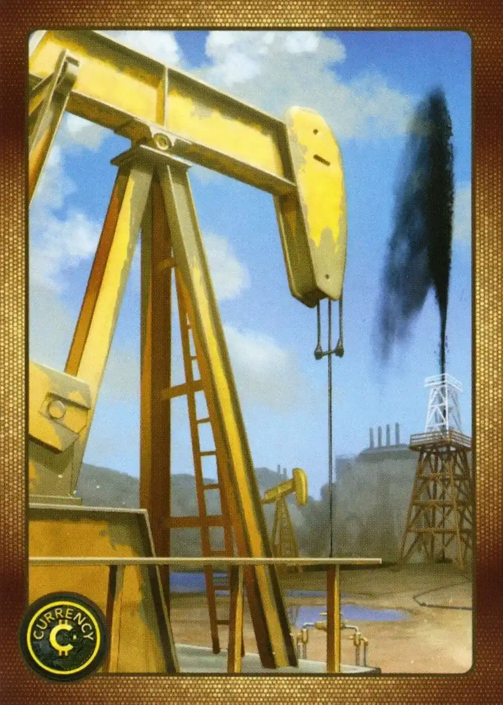 Oil card front