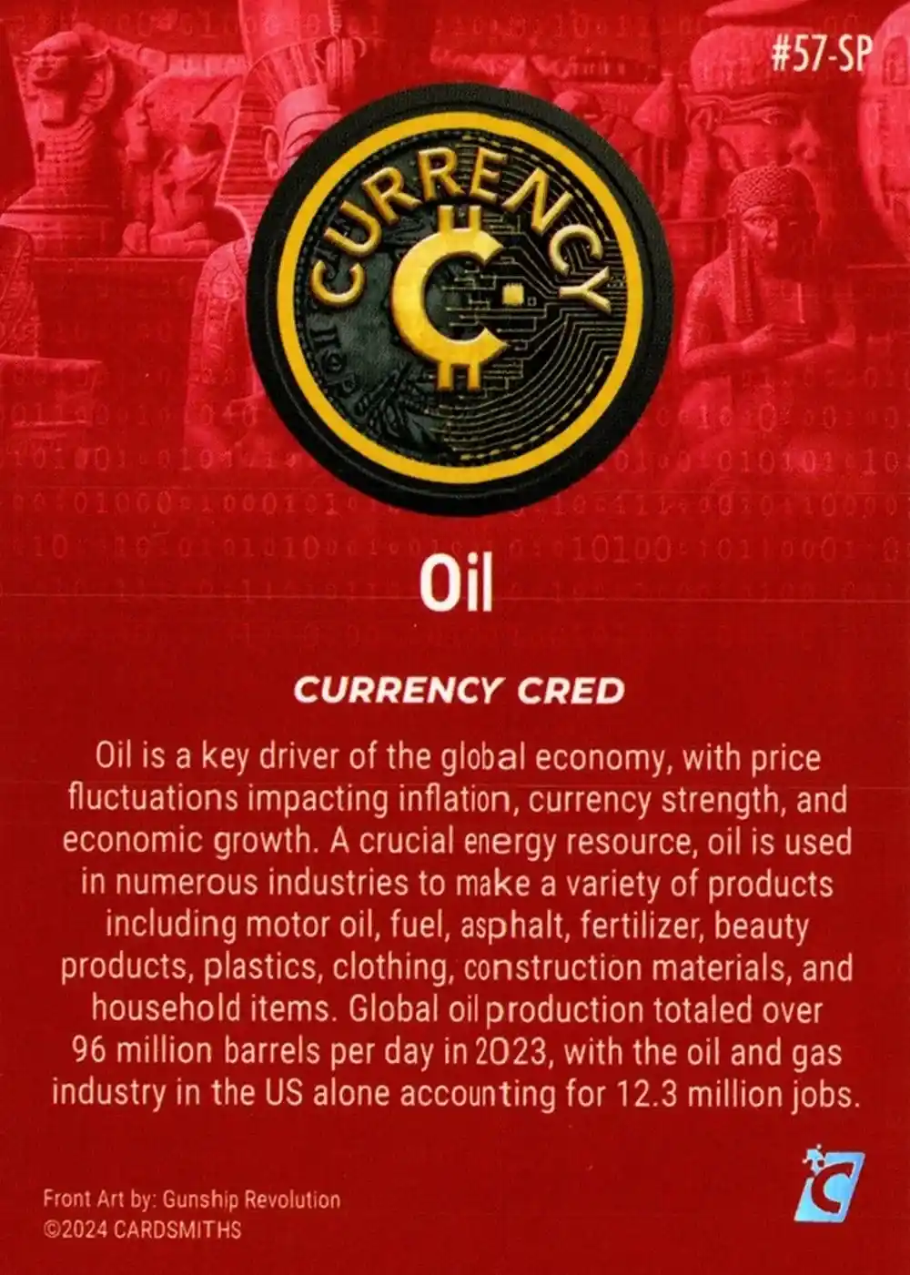 Oil (Base) card back