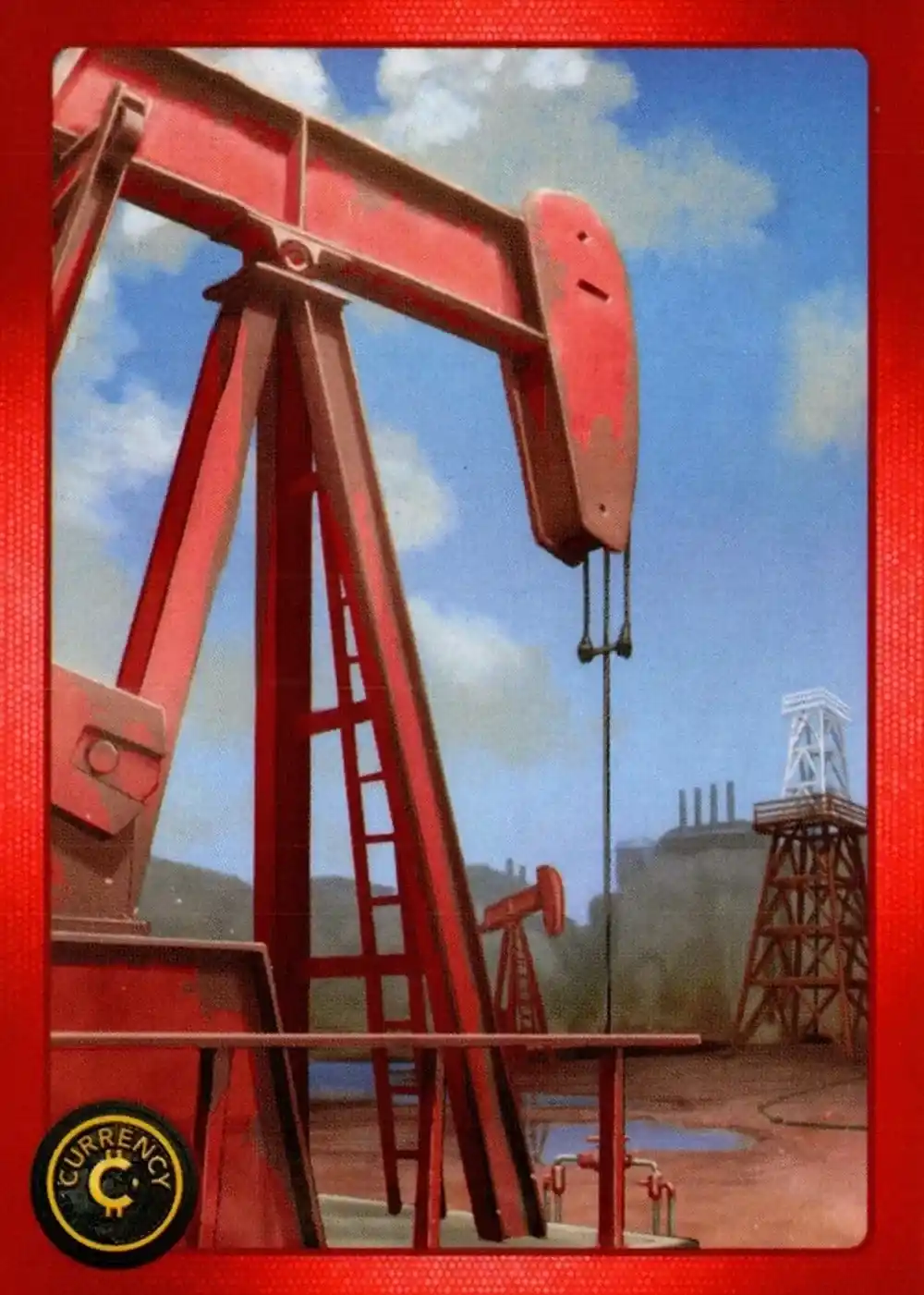Oil card front