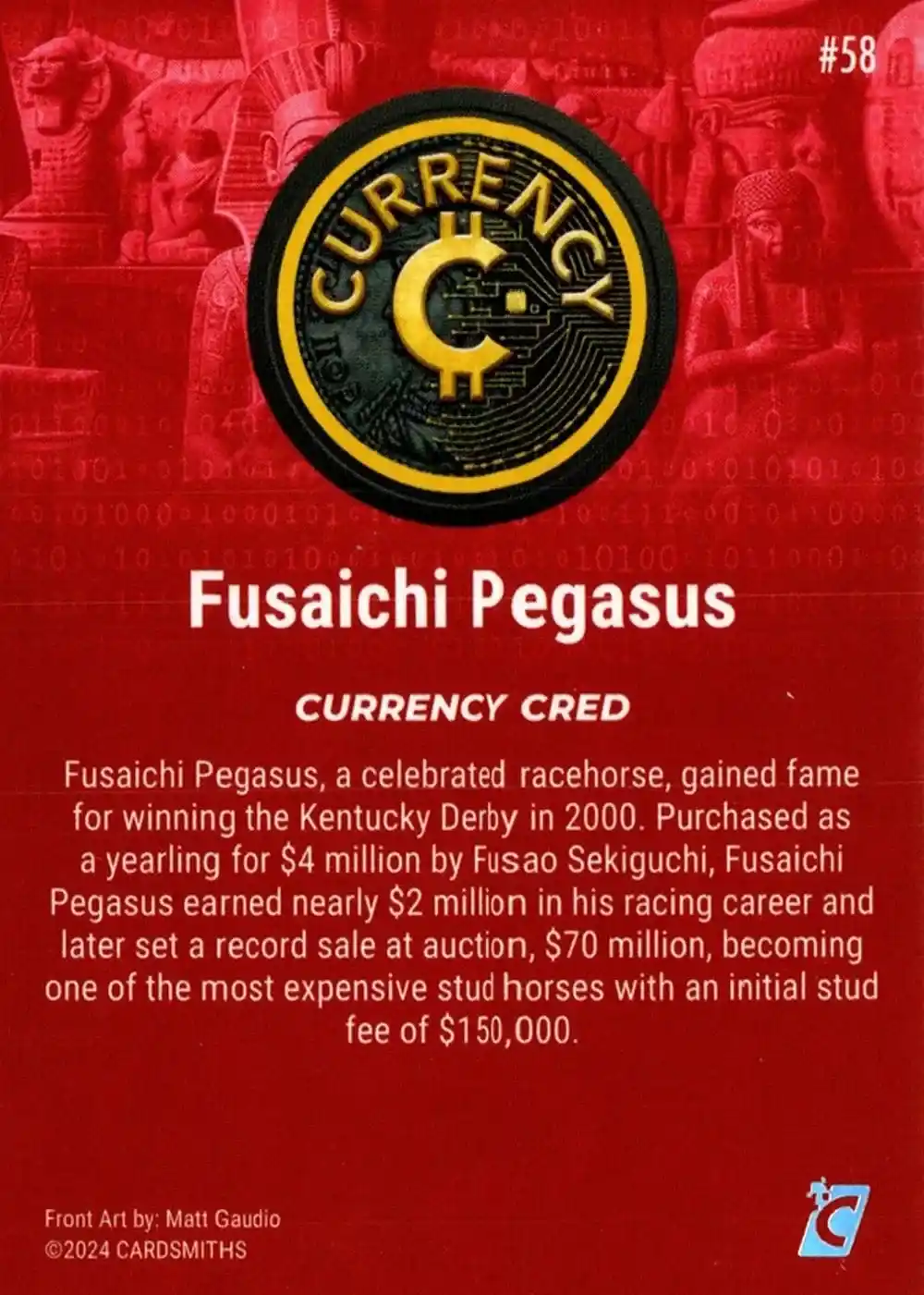Fusaichi Pegasus (Base) card back