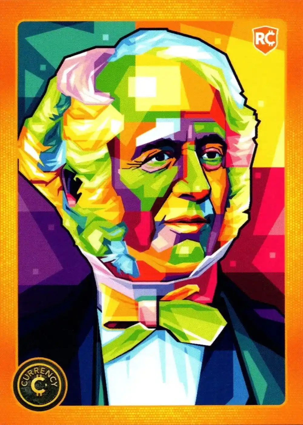 Cornelius Vanderbilt card front