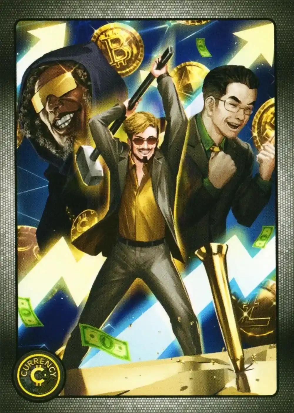 Staking card front