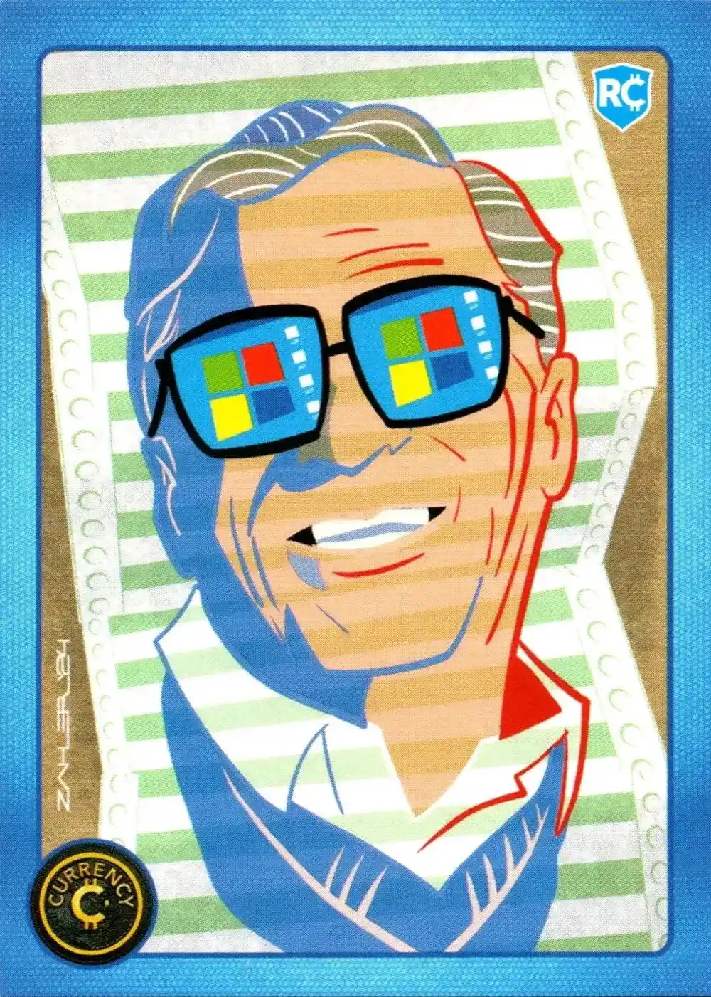 Bill Gates card front
