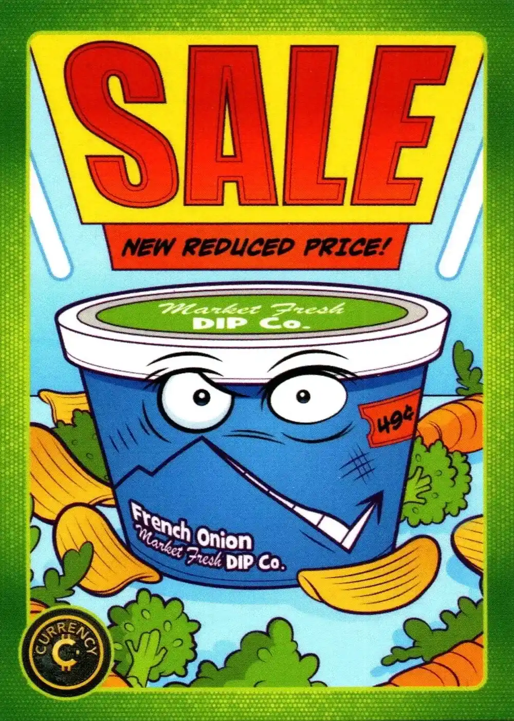 Buy the Dip card front