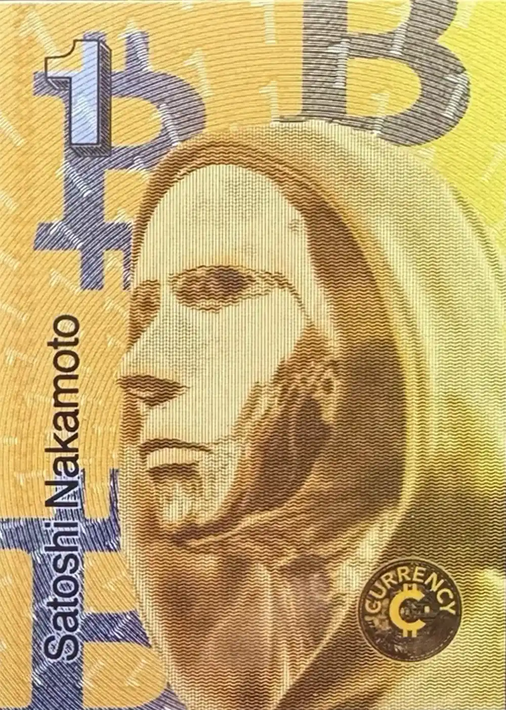 Satoshi (1) card front