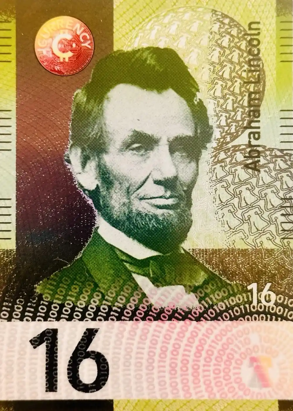 Abraham Lincoln (16) card front