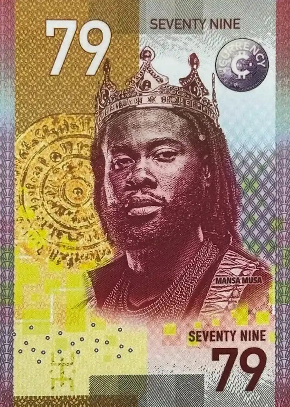 Mansa Musa (79) card front