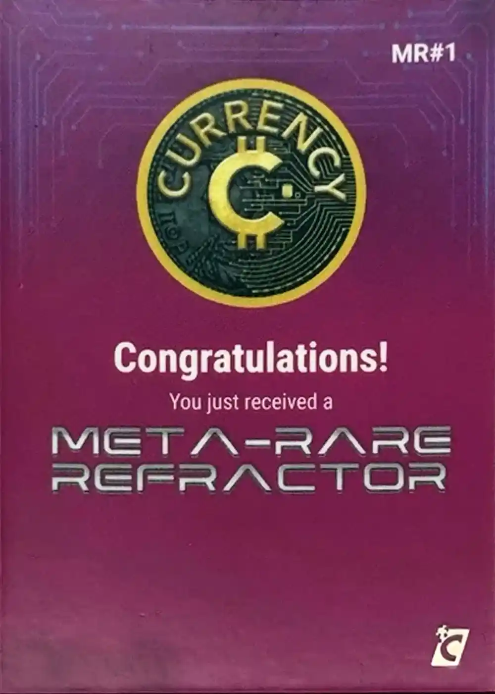 Bitcoin (Meta-Rare) card back