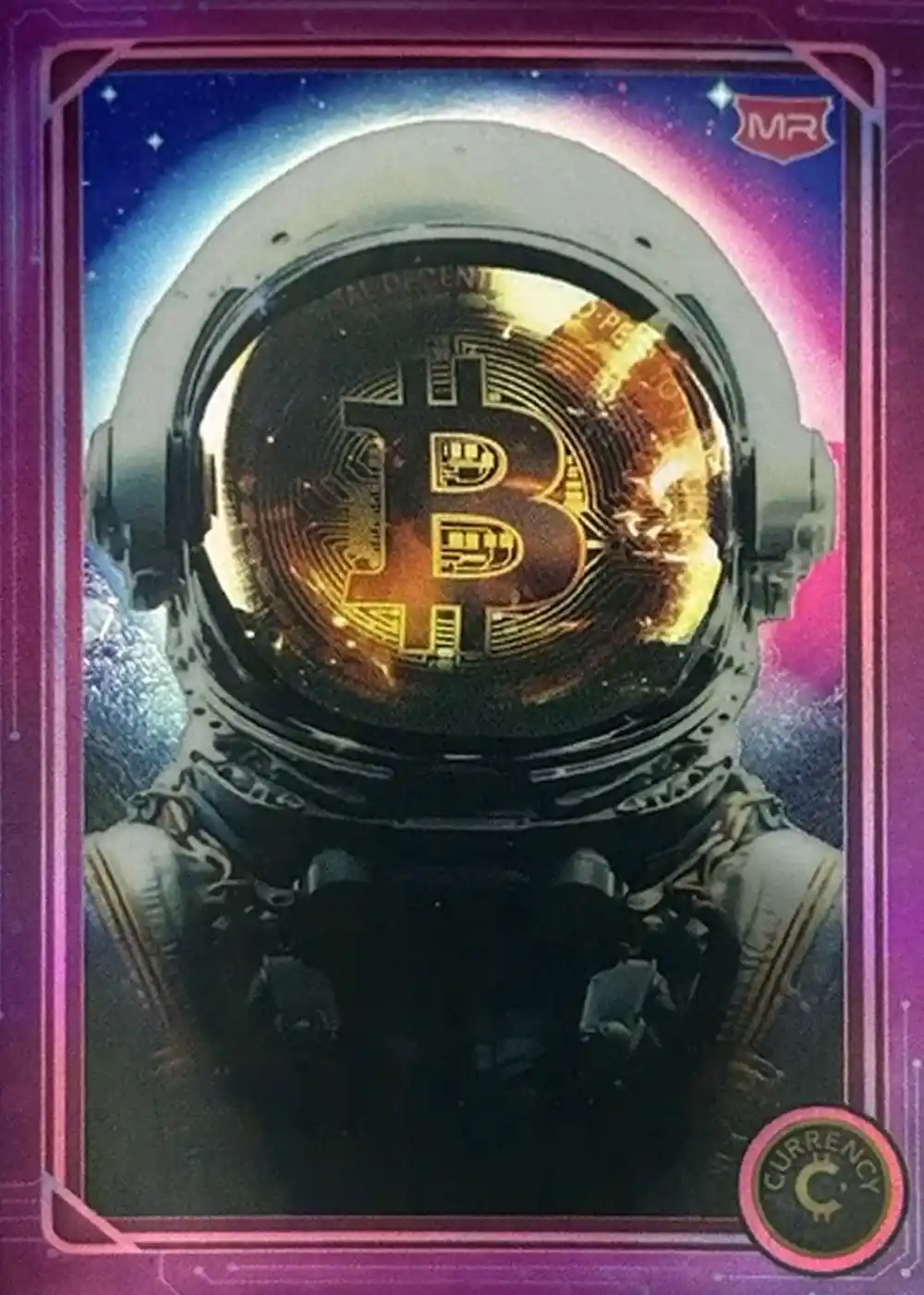 Bitcoin card front