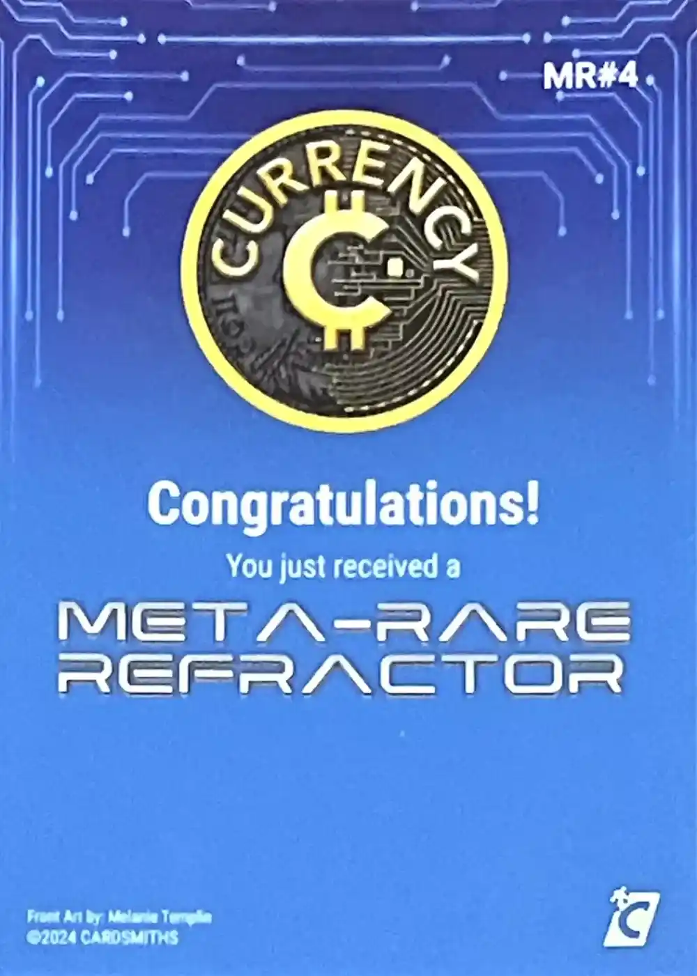 Satoshi Nakamoto (Meta-Rare) card back
